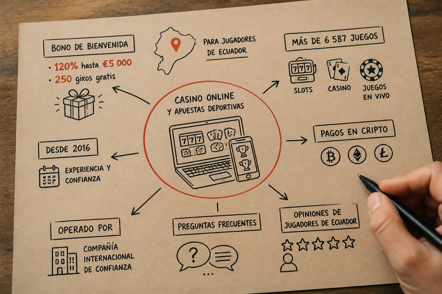 Pin Up Casino – Casino Online en Ecuador visual guide for Pin Up Casino